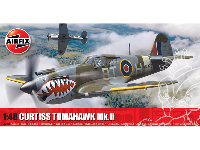 Airfix maquette avion A05133A Curtiss Tomahawk MK.II 1/48