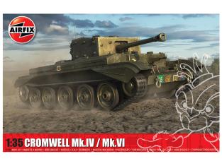 Airfix maquette militaire A1384 Cromwell Mk.IV / Mk.VI 1/35