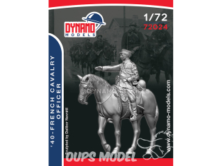 Dynamo models figurine 72024 Officier Cavalerie Française 1940 1/72