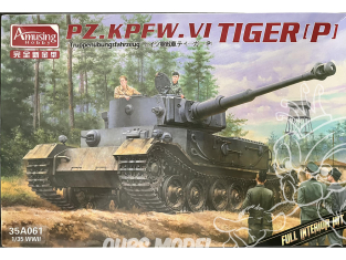 Amusing maquette militaire 35A061 Pz.KPFW.VI Tiger (P) 1/35