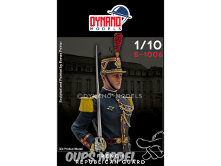 Dynamo models buste B-1006 Garde républicaine Française 1/10