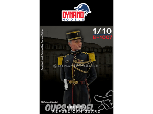 Dynamo models buste B-1007 Garde républicaine Française 1/10