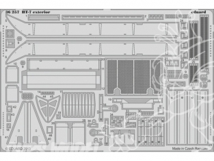 Eduard photodecoupe militaire 36257 Exterieur BT-7 1/35