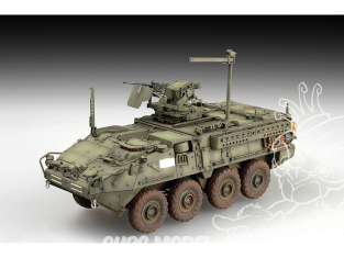 Trumpeter maquette militaire 07424 Véhicule d'appui-feu militaire américain M1131 Stryker 1/72