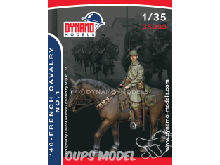 Dynamo models figurine 35033 Cavalerie Française No.1 1940 1/35