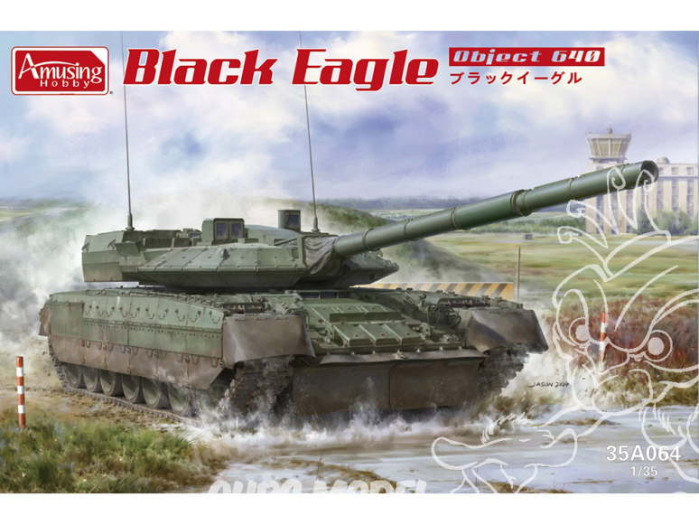 Amusing maquette militaire 35A064 Object 640 Black Eagle 1/35