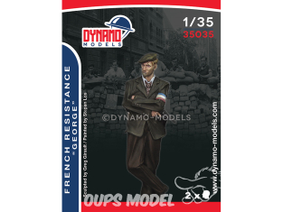 Dynamo models figurine 35035 Resistance Française "George" 1/35