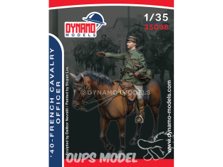 Dynamo models figurine 35038 Officier de cavalerie Française 1940 1/35