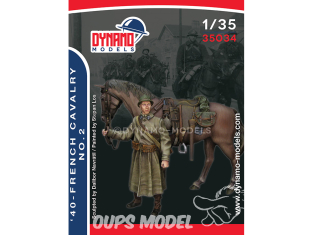 Dynamo models figurine 35034 Cavalerie Française No.2 1940 1/35