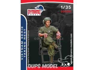 Dynamo models figurine 35050 Soldat US en pause - Vietnam 1/35