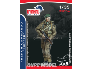 Dynamo models figurine 35004 Commando Français "Kieffer" 1/35