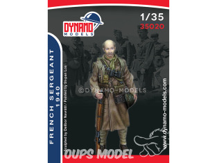 Dynamo models figurine 35020 Sergent Français 1940 1/35