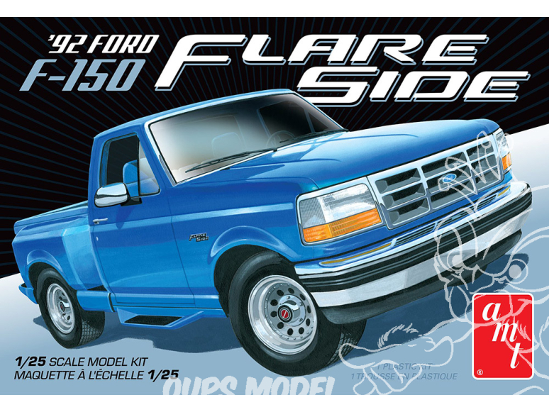 AMT maquette voiture 1451 Ford F-150 Flareside 1992 1/25