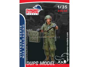 Dynamo models figurine 35048 Soldat US rechargeant M55 - Vietnam 1/35