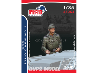 Dynamo models figurine 35054 Equipage de StuG Waffen SS No.2 1/35