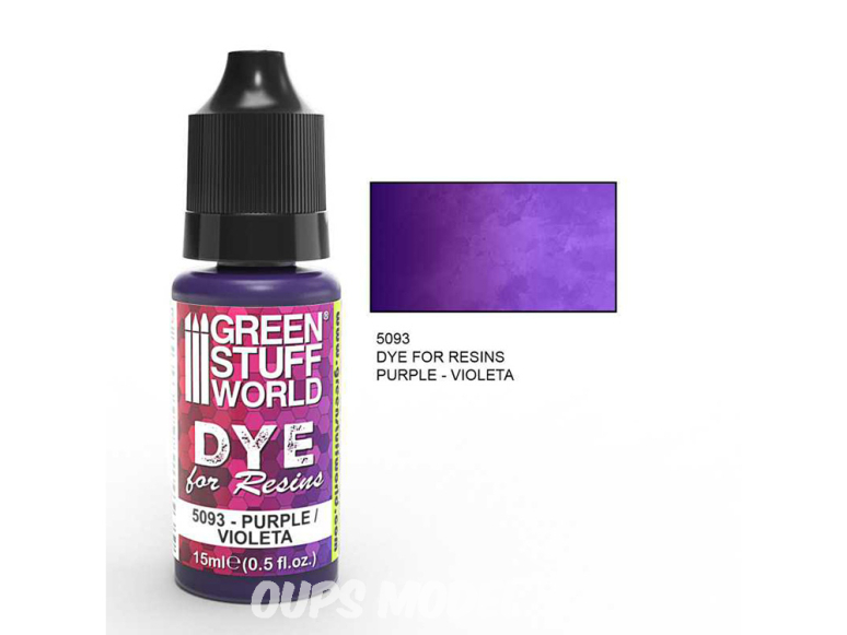 Green Stuff 5093 Colorant pour Résines Violet 15ml