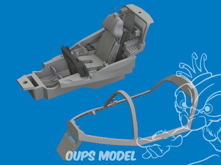 Eduard kit d'amelioration brassin Print 672392 Cockpit F-35B Tamiya 1/72