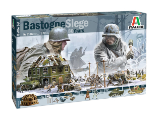 Italeri maquette 6186 Siège de Bastogne 80 ans - SET DE BATAILLE 1/72