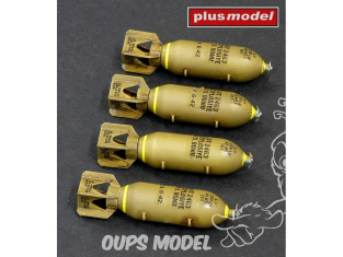 Plus Model AL4117 Bombes 250 lb1/48