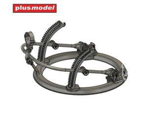 Plus Model AL3031 Tourelle pour mitrailleuse Lewis 1/32