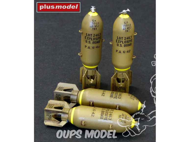 Plus Model AL3024 Bombes 250 lb 1/32