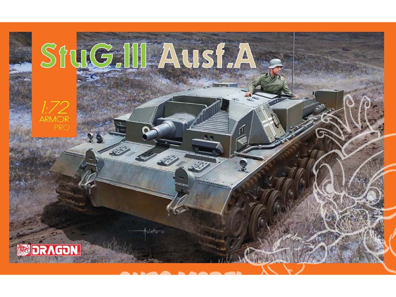 dragon maquette militaire 7557 StuG.III Ausf.A 1/72