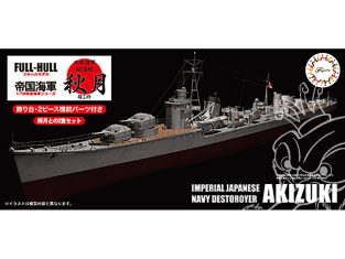 Fujimi maquette bateau 451640 Akizuki Destroyer de la Marine Japonaise Full Hull 1/700