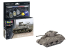 Revell maquette militaire 63290 Model Set Sherman M4A1 avec accessoires de base 1/72