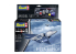 Revell maquette avion 63858 Model Set Lockheed Martin F-22A Raptor avec accessoires de base 1/72