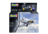 Revell maquette avion 63811 Model Set Beechcraft Model 18 avec accessoires de base 1/72