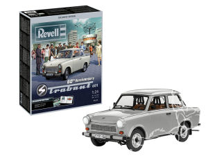 Revell maquette voiture 05630 Trabant 601 60th Anniversary "Exclusive Edition" 1/24