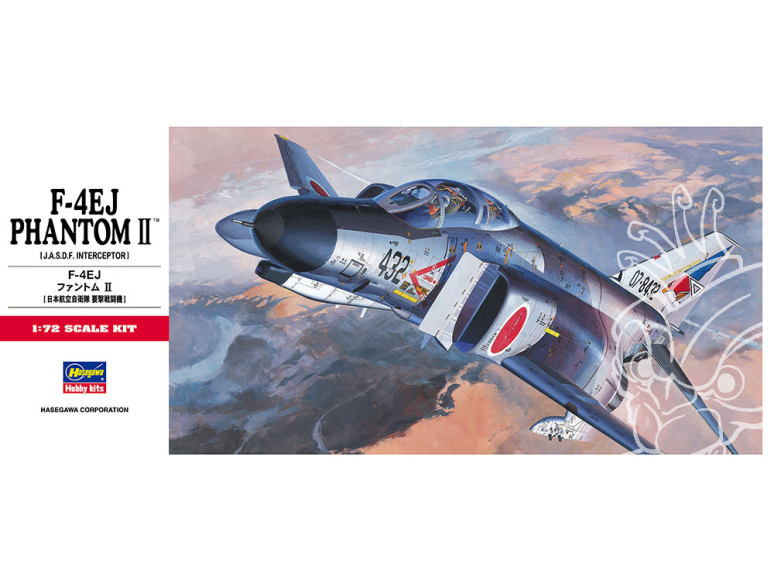 Hasegawa maquette avion 00331 F-4EJ Phantom II J.A.S.D.F. 1/72