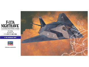 Hasegawa maquette avion 00531 F-117A Nighthawk U.S. Air Force 1/72