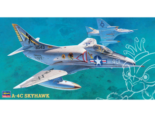 Hasegawa maquette avion 07222 A-4C Skyhawk U.S. Navy 1/48