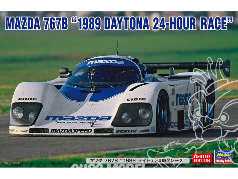 HASEGAWA maquette voiture 20691 Mazda 767B "24 heures de Daytona 1989" 1/24