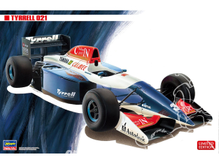 Hasegawa maquette voiture 20690 Tyrrell 021 1993 1/24