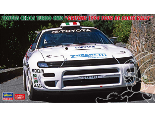 HASEGAWA maquette voiture 20673 Toyota Celica Turbo 4wd "Grifone 1994 Rallye Tour de Corse" 1/24