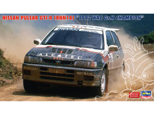 HASEGAWA maquette voiture 20676 Nissan Pulsar GTI-R (RNN 14) " Champion 1992 WRC Gr.N" 1/24