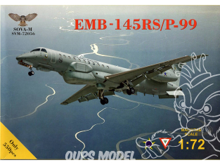 SOVA-M maquette avion 72056 Embraer EMB-145RS (P-99) 1/72