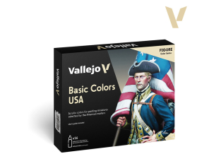 Vallejo Peinture Acrylique Model Color 70140 Couleurs de base USA 16x18ml