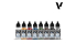 Vallejo Peinture Acrylique Model Color 70260 Les bases des jeux de guerre 8x18ml