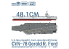 Magic Factory 6501 Maquette Porte Avion USN CVN-78 Gerald R. Ford Version upgrade 1/700