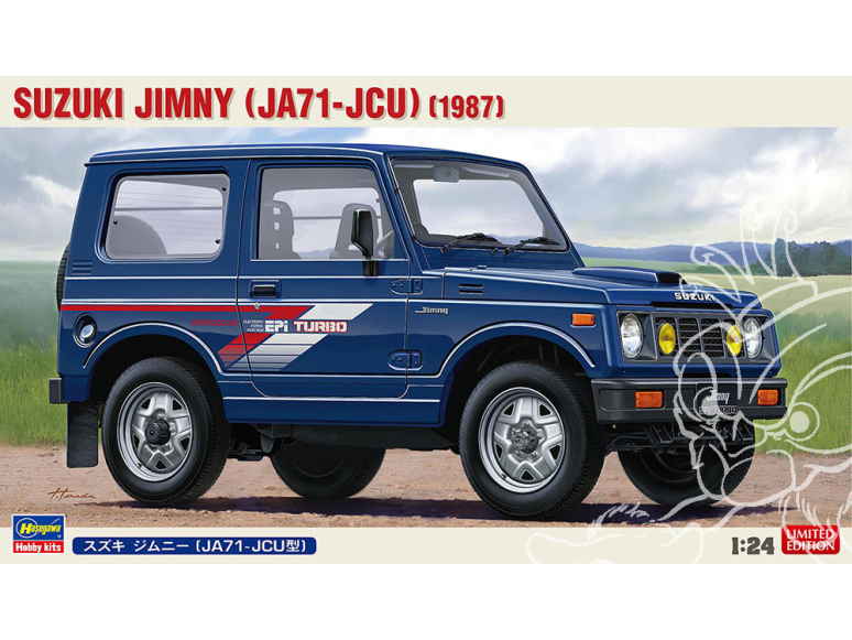 Hasegawa maquette voiture 20703 Suzuki Jimny (type JA71-JCU) 1/24