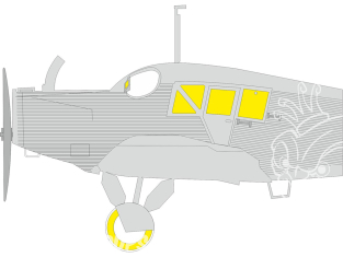 Eduard Express Mask EX1083 Junkers F.13 Mini Art 1/48