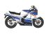 Hasegawa maquette moto 21760 Suzuki RG500Γ Premier modèle « Couleur Bleu/Blanc » 1/12