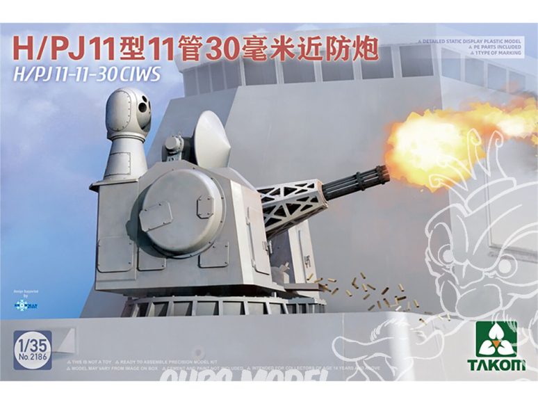 Takom maquette militaire 2186 H/PJ11-11-30 CIWS 1/35