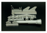 Brengun maquette avion BRS48017 Missile anti-aérien Fire Lily F-55 avec chariot en resine 1/48