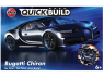 Airfix maquette voiture J6025 QUICKBUILD (idem que lego) Bugatti Chiron Noire