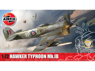 Airfix maquette avion A02041B Hawker Typhoon Mk.IB 1/72