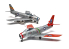 AIRFIX maquettes avion A08111 North American F-86F Sabre 1/48